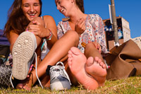 ukrainian girls bare feet